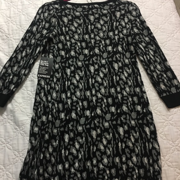 Print sweater dress - Picture 2 of 3